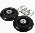 2 Set Luggage Suitcase Replacement Wheels Axles and Wrench Repair set OD 68mm A1
