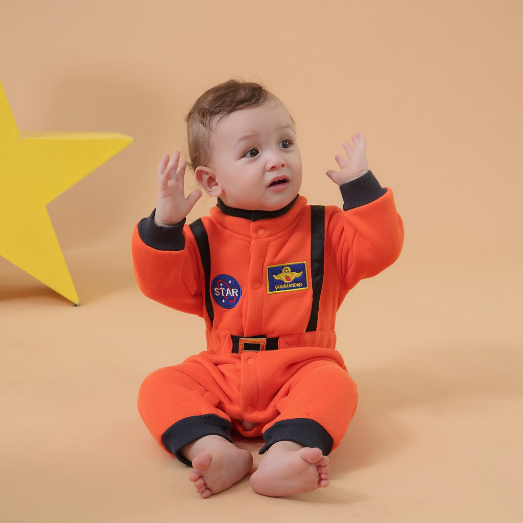 *Baby* Toddler Astronaut Costume Fancy Dress Spaceman Space Suit Romper Outfit
