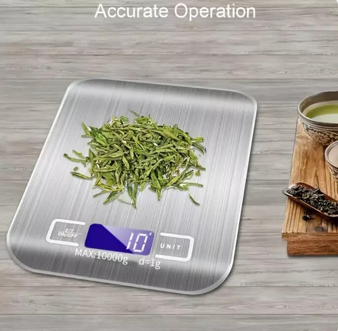 Digital 10kg Kitchen Scales Electronic Food Weight Balance LCD Postal Scale