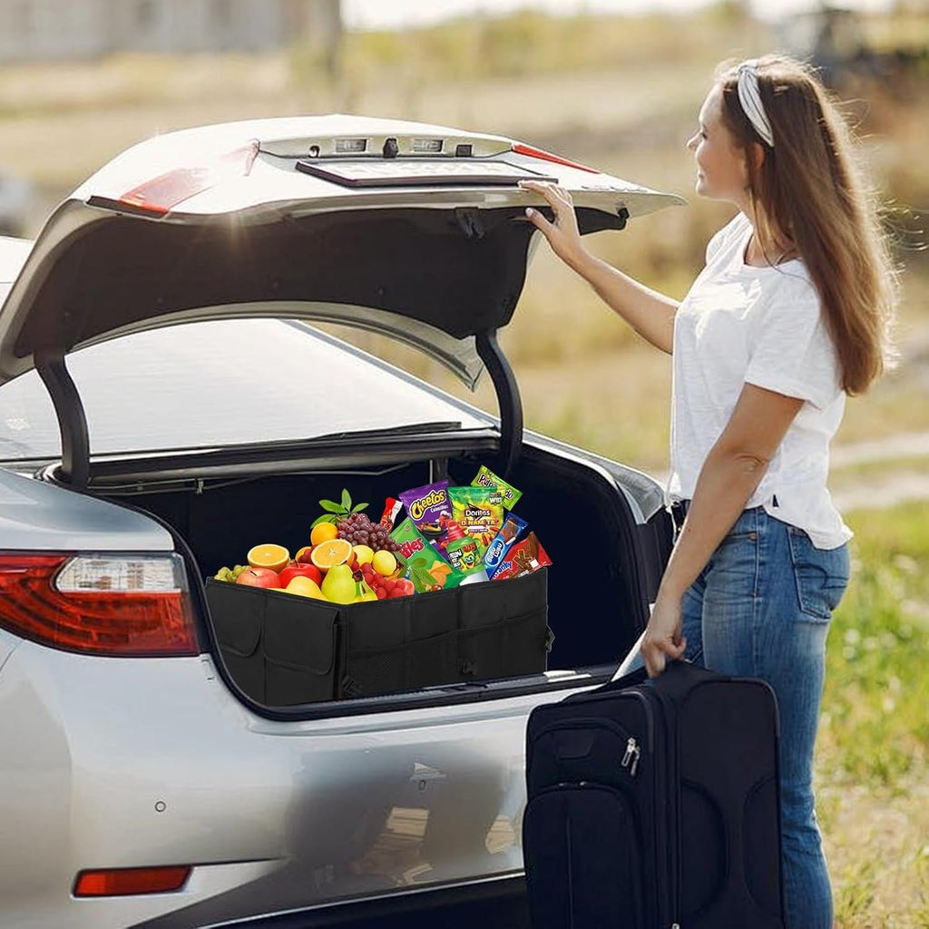 Foldable Car Boot Organiser Heavy Duty Storage Box Portable Vehicle Tidy