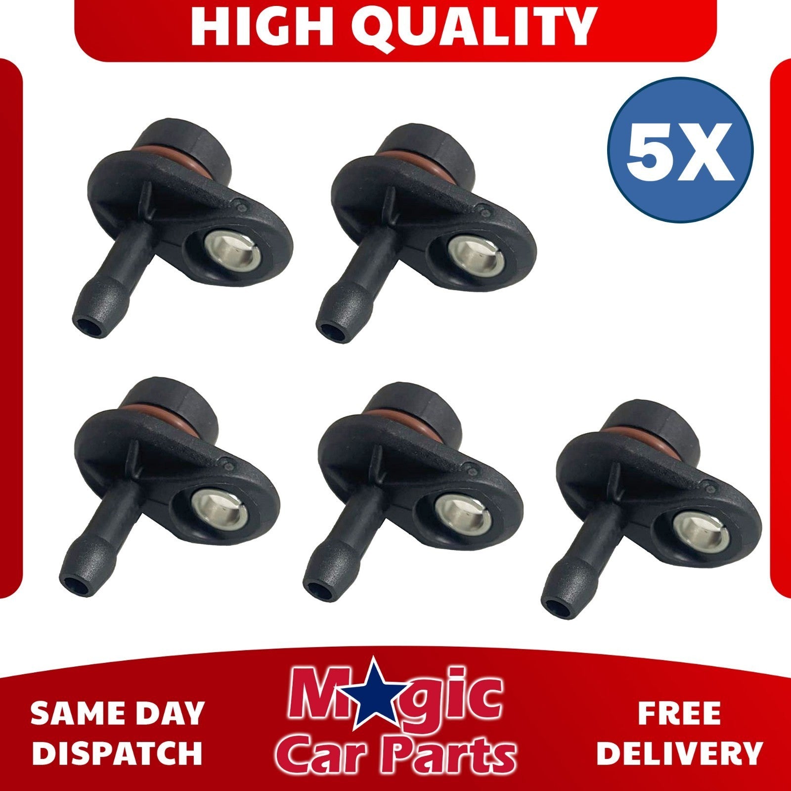 For Ford 1.0 Ecoboost Vacuum Pump Valve Repair Kit CM5G2A451GA 1867424 -5Pcs