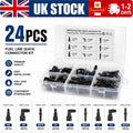 Fuel Line Quick Connector Repair Kit 24PCS 8MM Diesel Oil Hose Connectors UK