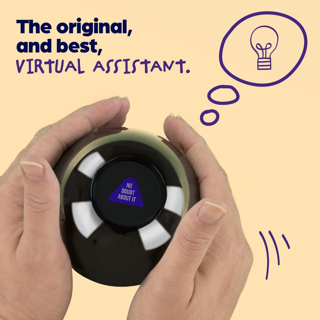 Wicked Gizmos Black Magic 8 Ball Mystic Prediction Retro Gadget Gift