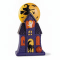 USB Haunted House Blow Mold Light Spooky Figurine Vintage-Style for Mantel,Shelf
