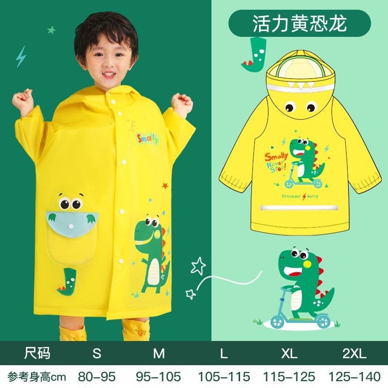 *Toddler* Children Kids Boys Girls Rain Wear 3D Cartoon Raincoat Jacket Ponchos