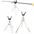 Ice Foldable Telescopic Tripod Rods Rests Pole Support Stand Fishing Rod Holder