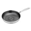 Hybrid Pan,Non-Stick & Stainless Steel Frying Panfrying,Scratch-Resistant
