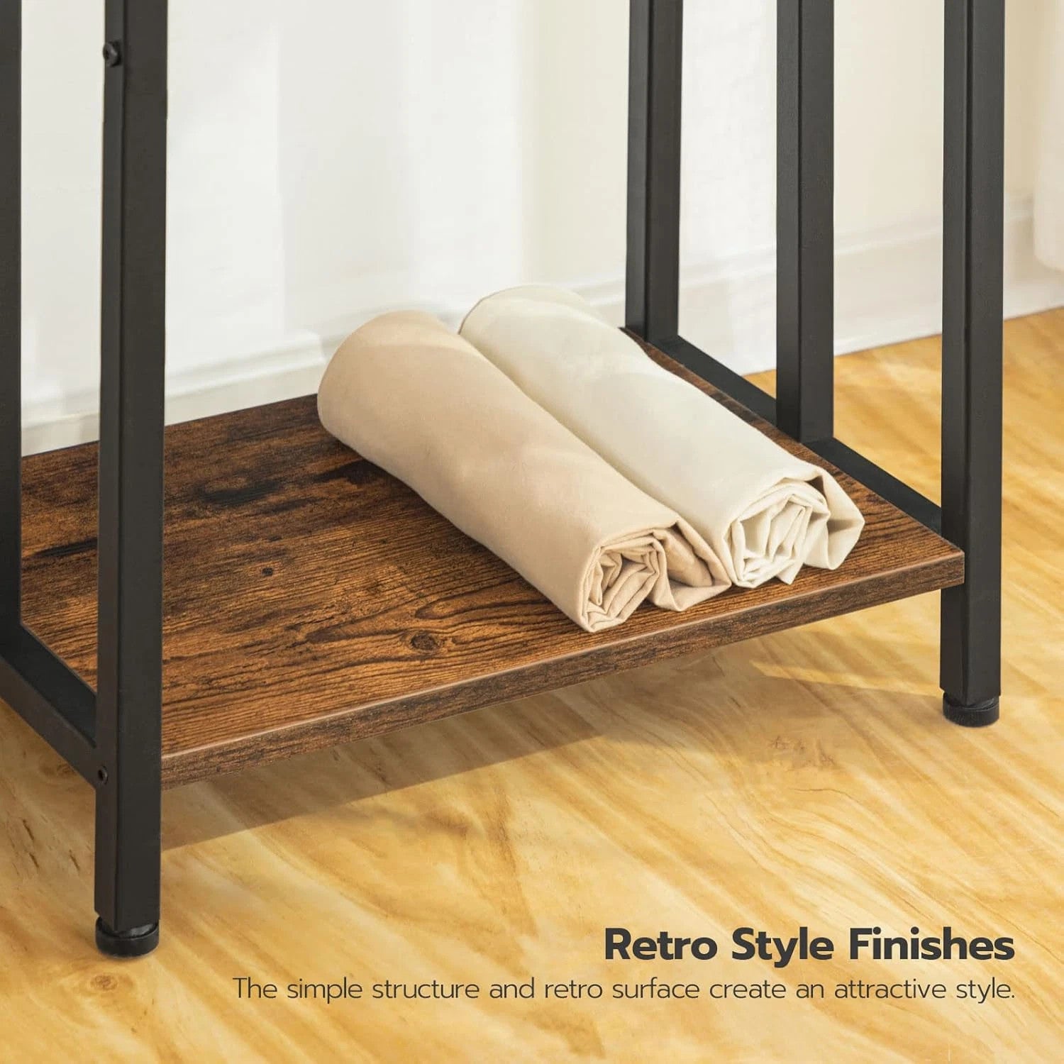 Freestanding Towel Rack Metal Blanket Rack Blanket Ladder Holder for Bathroom