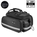 Waterproof Cycling Bicycle Touring Trunk Bag Bike Pannier Bag Rear Rack Bag