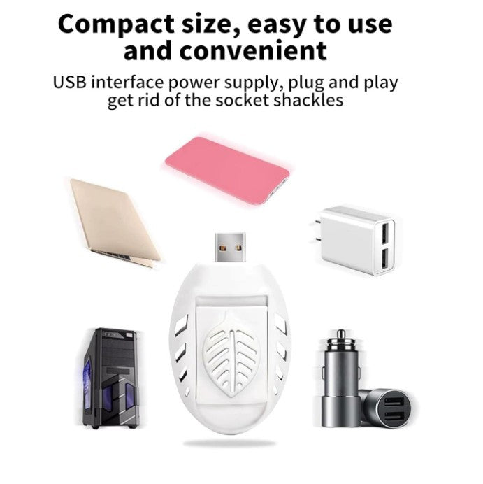 USB Mosquito Repellent Plug in,Portable USB Insect Repellent with 30 Tablets