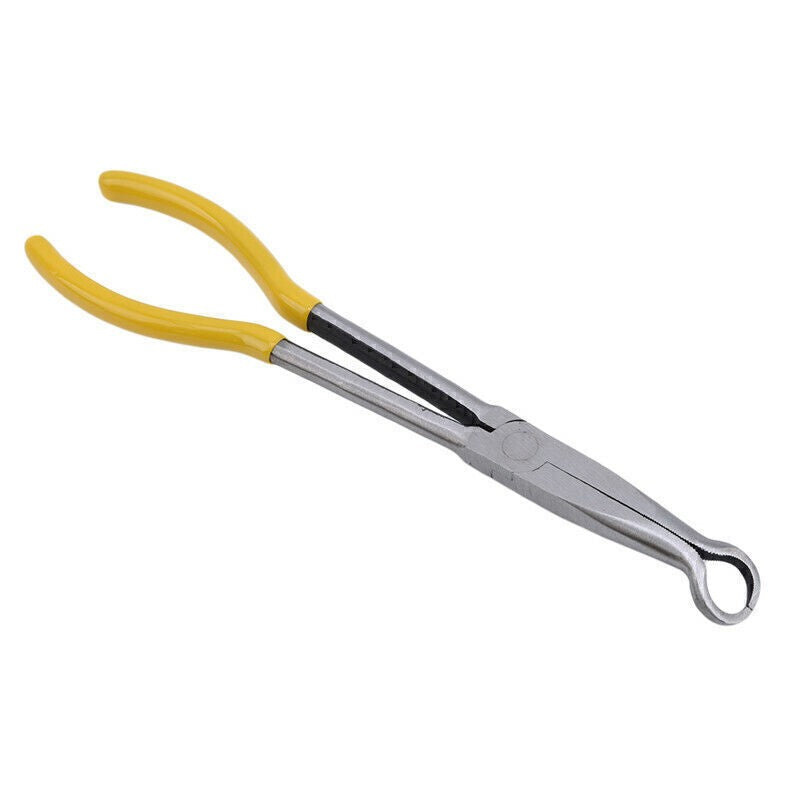 Car Spark Plug Wire Removal Pliers Long Nose Cylinder Cable Clamp Tool