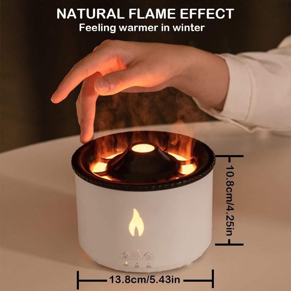 360ML Electric Air Diffuser Aroma Oil Humidifier LED Light Home Relaxing Defuser