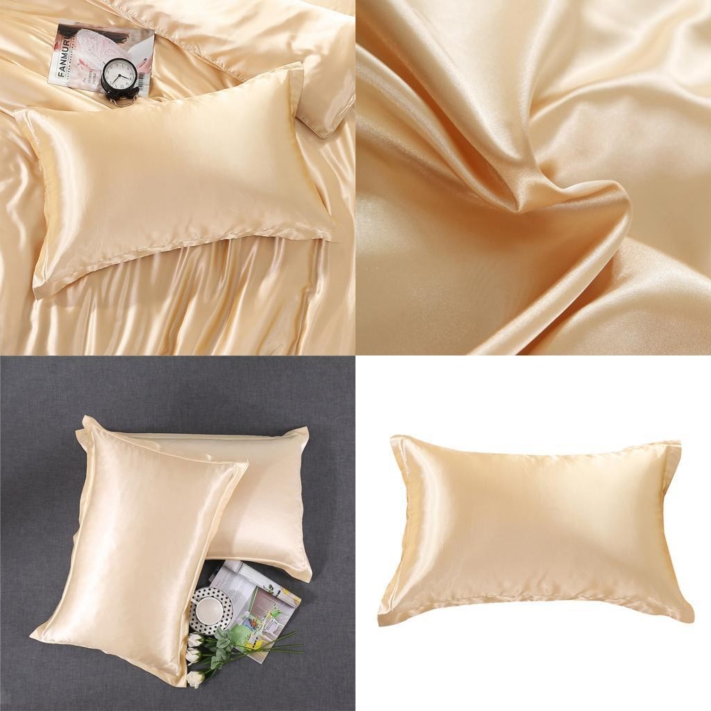 Pure mulberry Silk Both Side Pillowcases Perfect For Hair & Facial