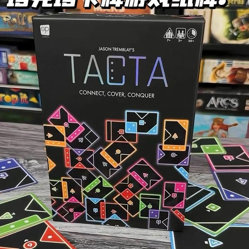 TACTA Taku Tabletop Game Set With Fast-Paced Color Matching Strategy Party Hot