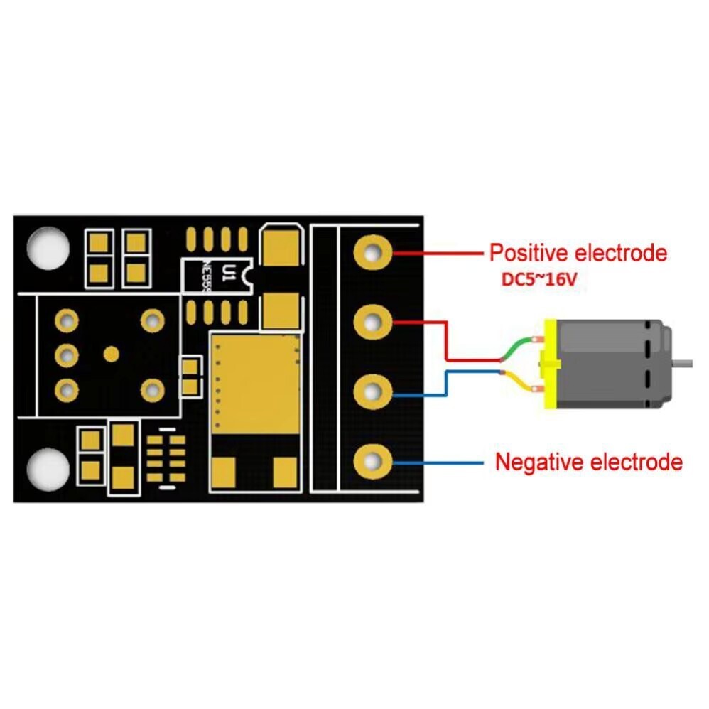 10A PWM 5/9/12V DC Motor Speed Control Governor Speed Regulator Module