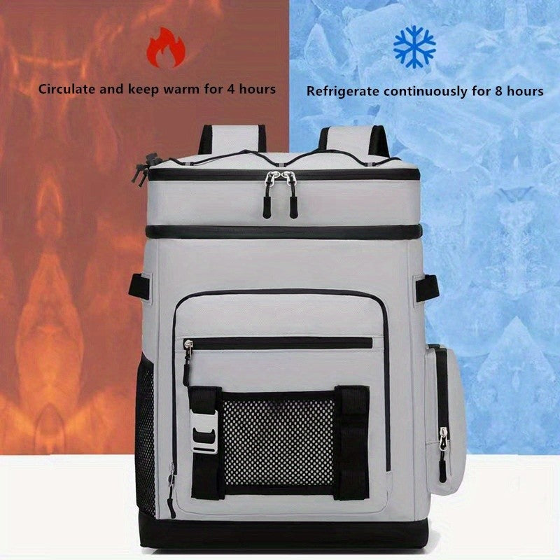 Leakproof Insulated Cooler Backpack Large Capacity for Travel Camping Picnic