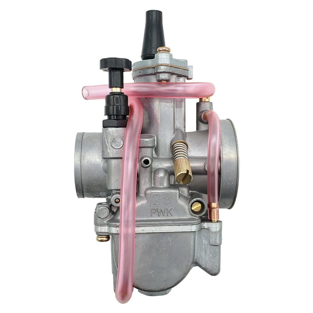 Motorcycle PWK28 28mm Carburetor W/Power Jet for Keihin 75cc-125cc Engine 2T 4T