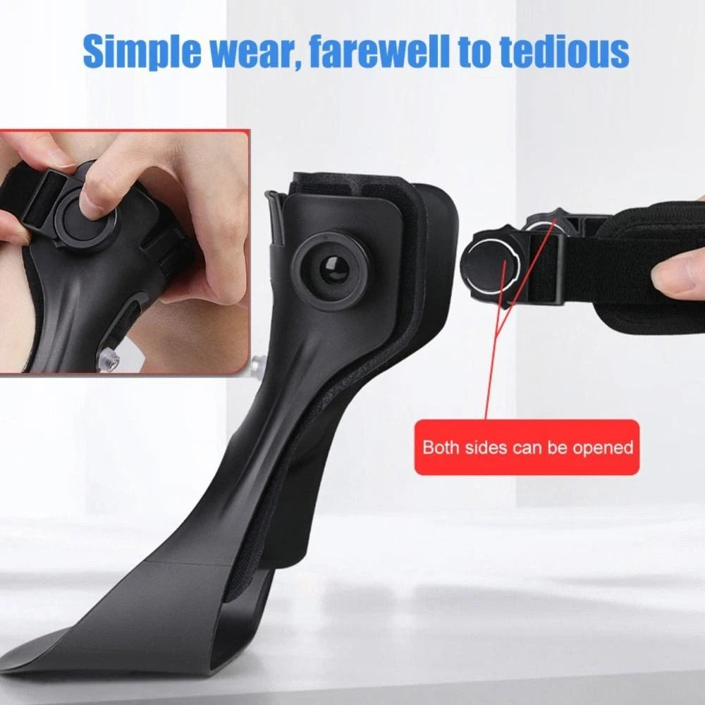 Drop Foot Brace Orthosis Ankle Support With Comfortable Inflatable Airbag UK