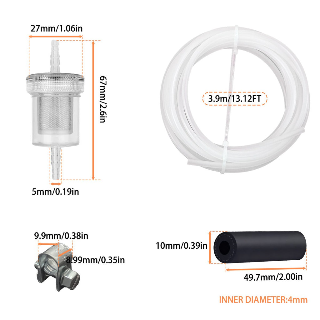 Fuel Tank Sender Stand Pipe Pick Up Clip Hose Filter Kit For Heater Eberspacher