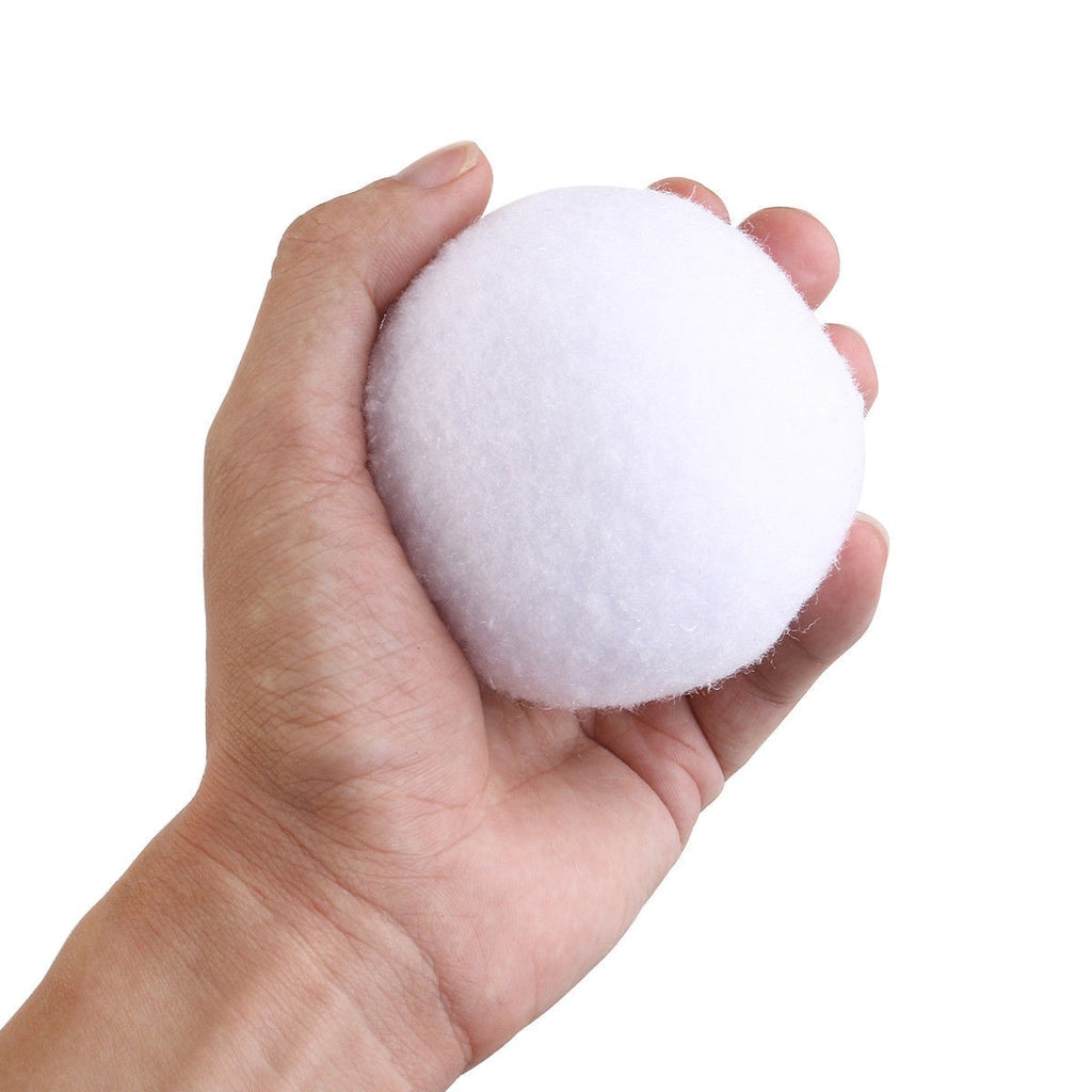 100PCS Indoor White Fake Snowballs Throwing Christmas Winter Tree Xmas Fake Snow