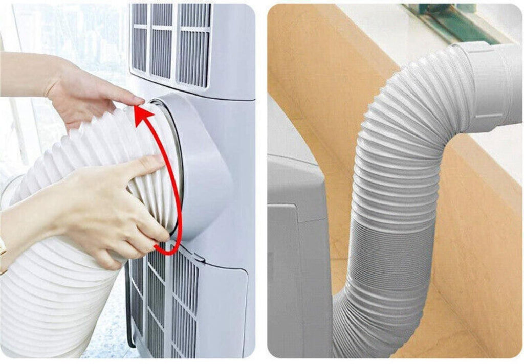 1.5M Extra Long Universal Air Conditioner Pipe Duct Extension Exhaust Hose