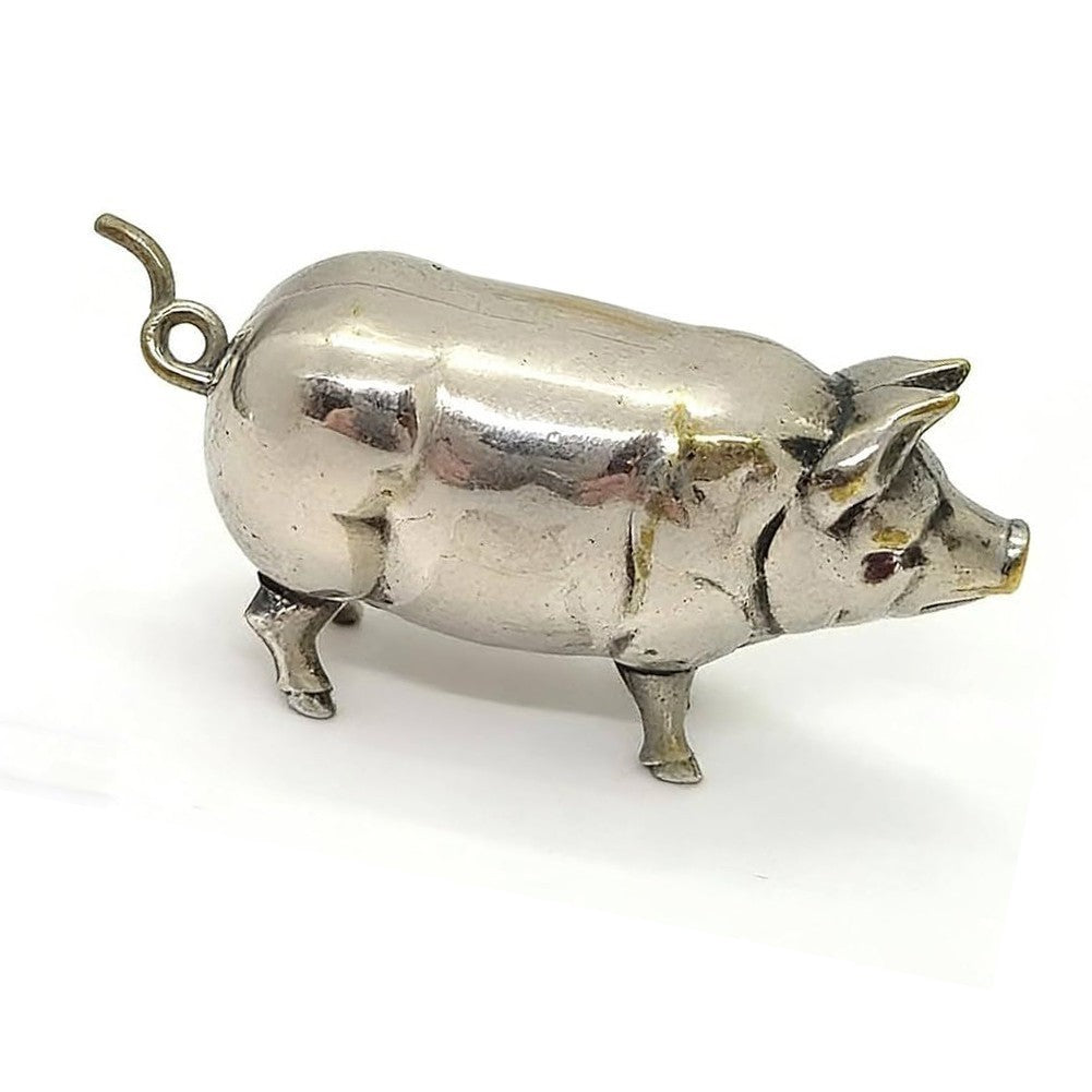 Sewing Quilting and Craft Projects Antique Style Pig For Mini Tape Measure