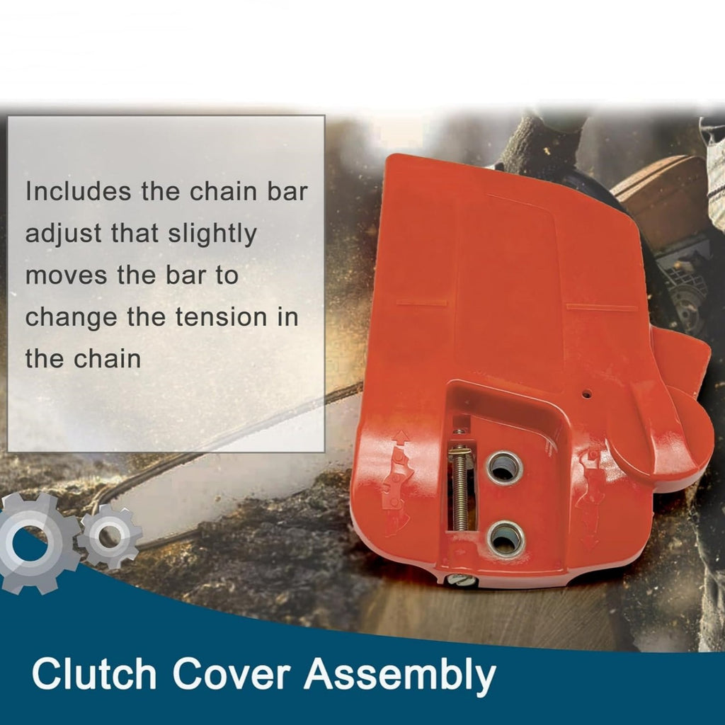 For Husqvarna 120 Mark II Chainsaw Clutch Cover Assembly 525628901 Replacement