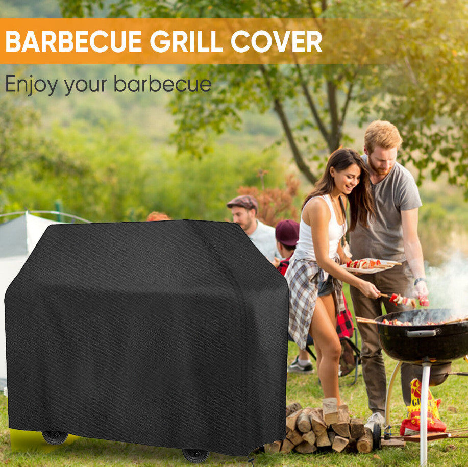 2X BBQ Cover Waterproof Barbecue Gas Smoker Grill Patio Garden Outdoor