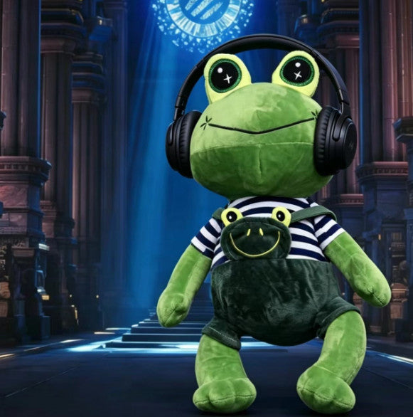 Frog Plush Toy - Donk's Designated Coach Frog Coach Plush Doll