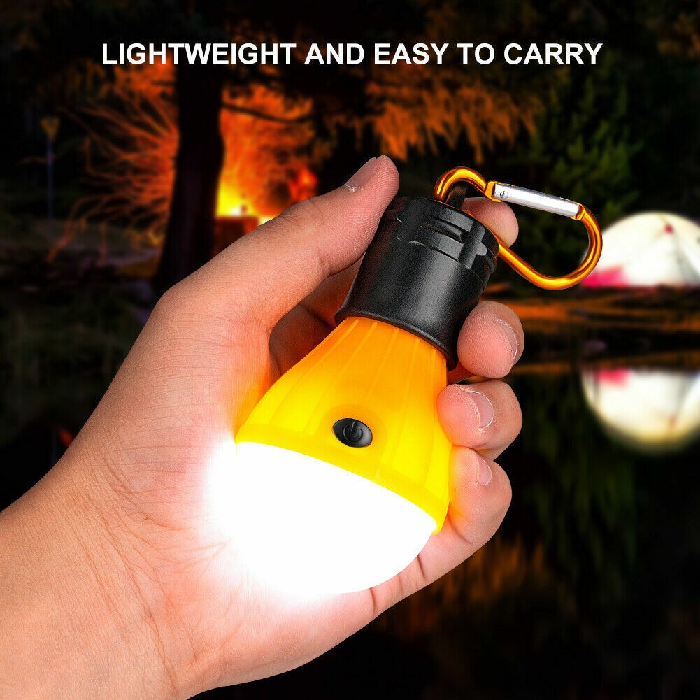LED Camping Tent Light Bulb Outdoor Hanging Bright Lantern Light