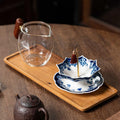 Porcelain Ceramic Tea Strainer Tea Set Accessories for Home Office Table