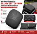 8-Suction Cup Rear Passenger Pillion Passenger Pad Seat Mat For Motorcycle Bike