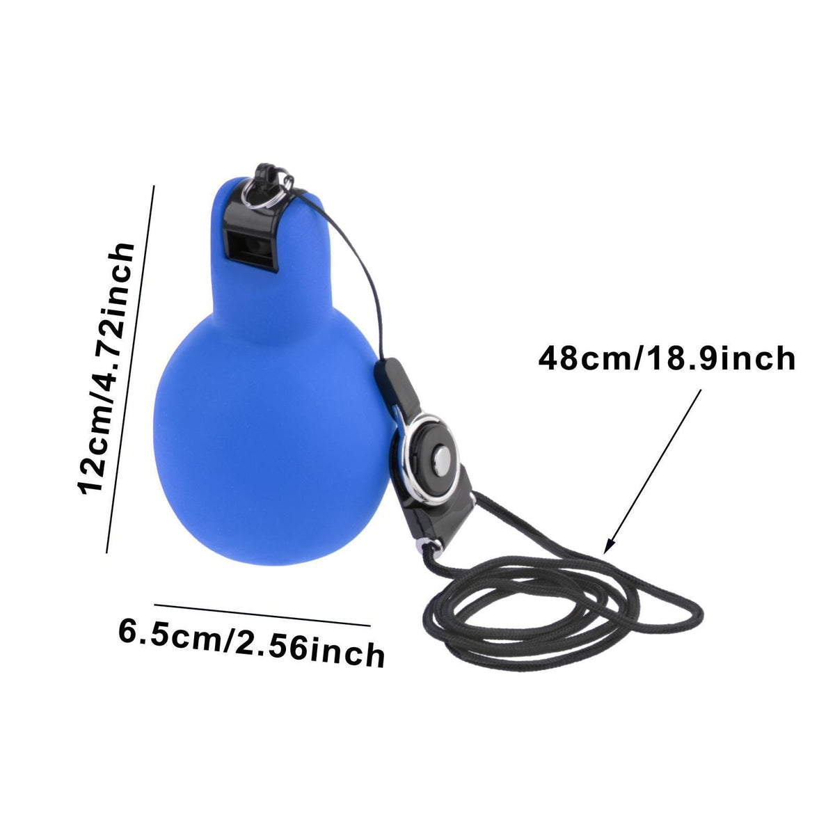 Hand  Whistle Handheld Loudly Sound Equipment with Lanyard Sports Whistle for