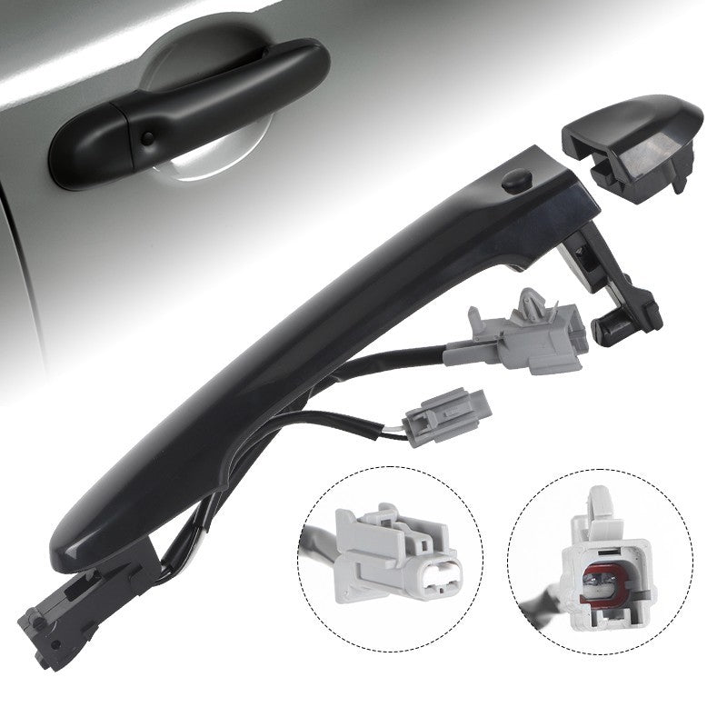 Front Left Passenger Side Door Handle For 2010-2019 Nissan Juke Keyless Entry