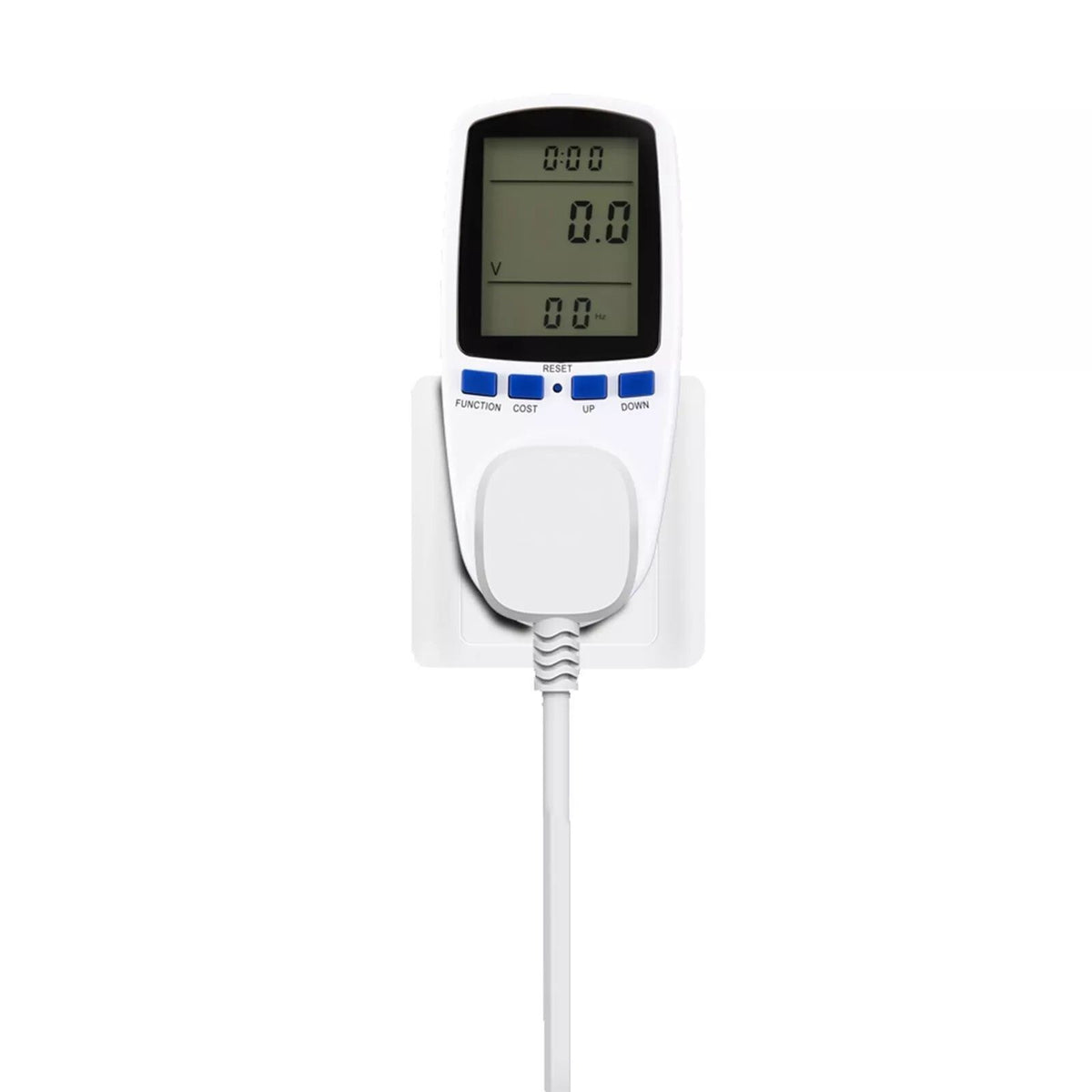 Electricity Power Consumption Meter Energy Monitor Watt Analyzer Kwh UK Plug-in