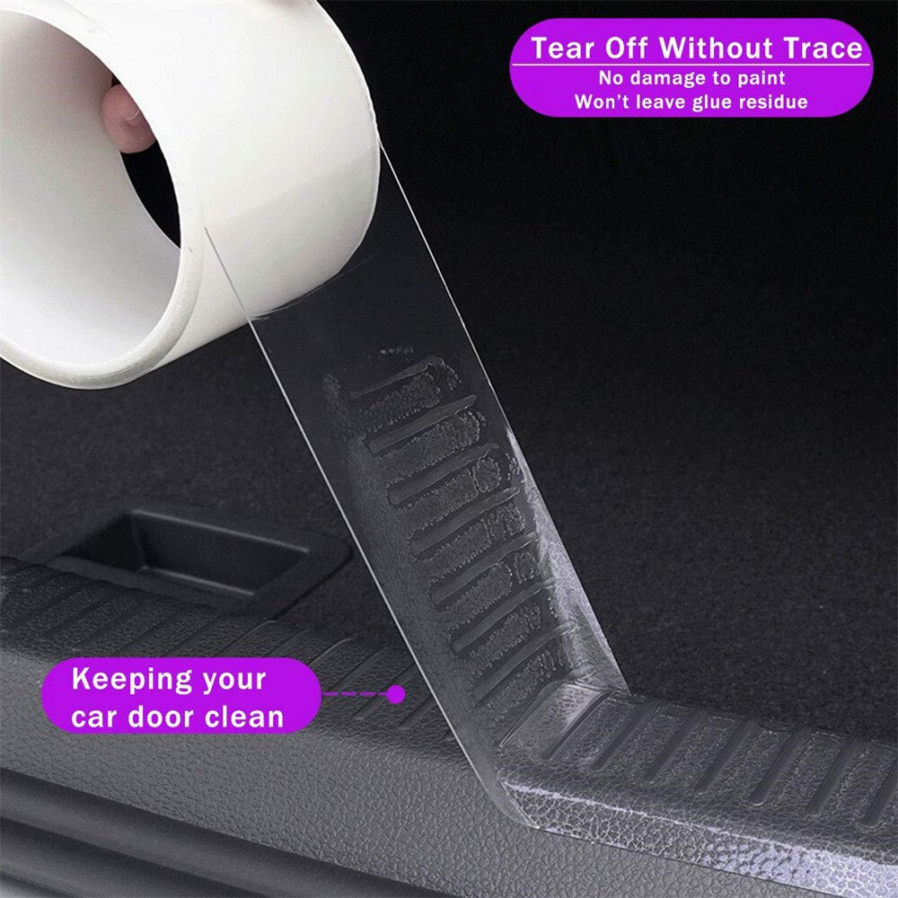 Clear Paint Protection Film Vinyl Wrap Self Adhesive for Car Bike 7CM x 5M UK