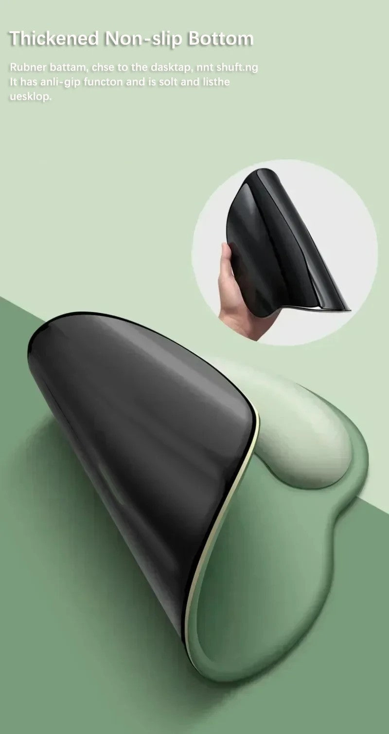 Ergonomic Wrist Rest Mouse Pad Comfortable Wrist Support Non Slip Mice Mat Soft
