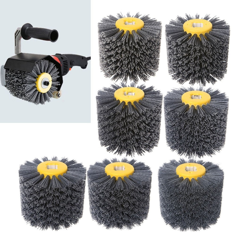 Wire Drawing Brush Wheel Polishing Grinding Burnishing Abrasive Tool.*