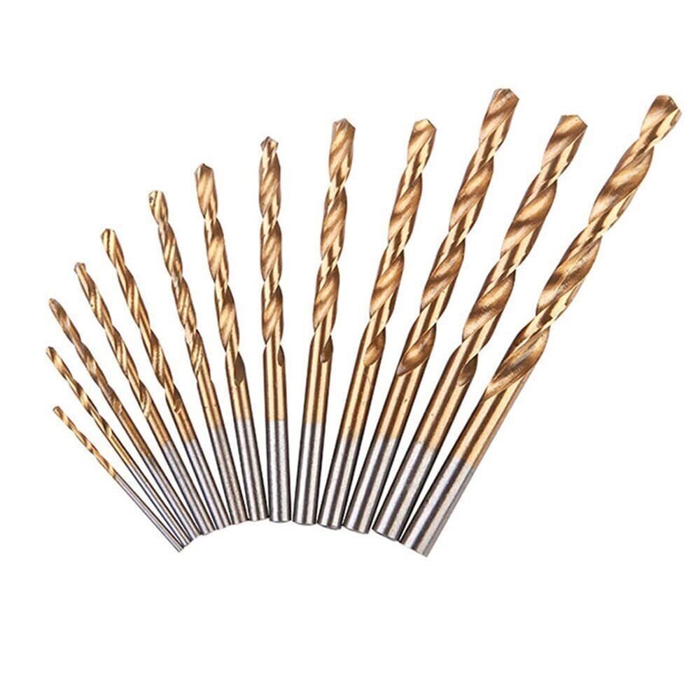 HSS Drill Bit Set cw Metal Case 1mm-10mm Bits Metal Wood Plastic 99PC Kit