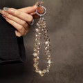 Luxury Mobile Phone Charm Crystal Beads Strap Cord Chain Keys Holder Gifts New