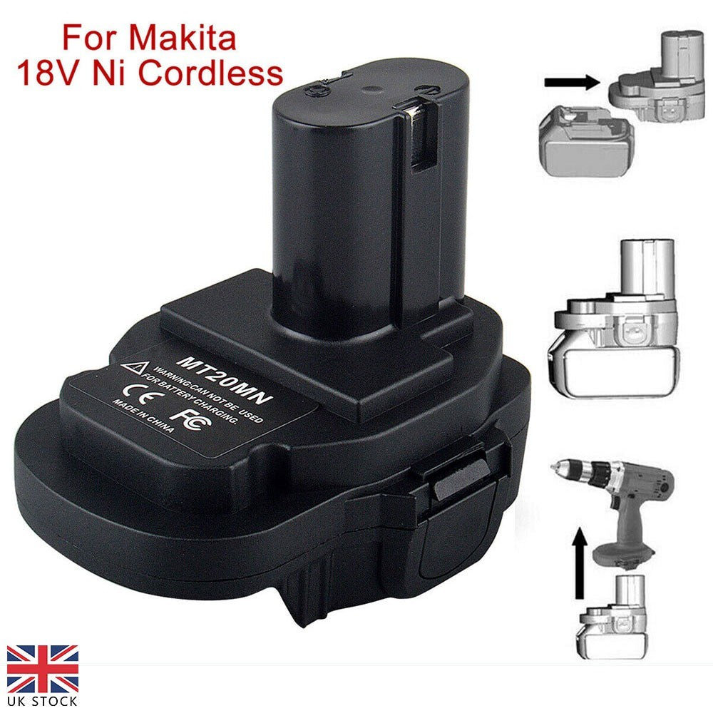 For Makita 18V/20V Li-Ion Battery Convert To Ni 18V Tool MT20MN Battery Adapter