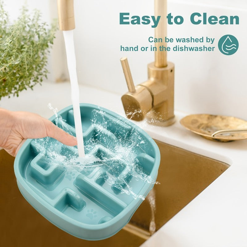 1PCS Slow Feeding Bowl for Pets Prevent Tipping And Choking Preventing Bloating
