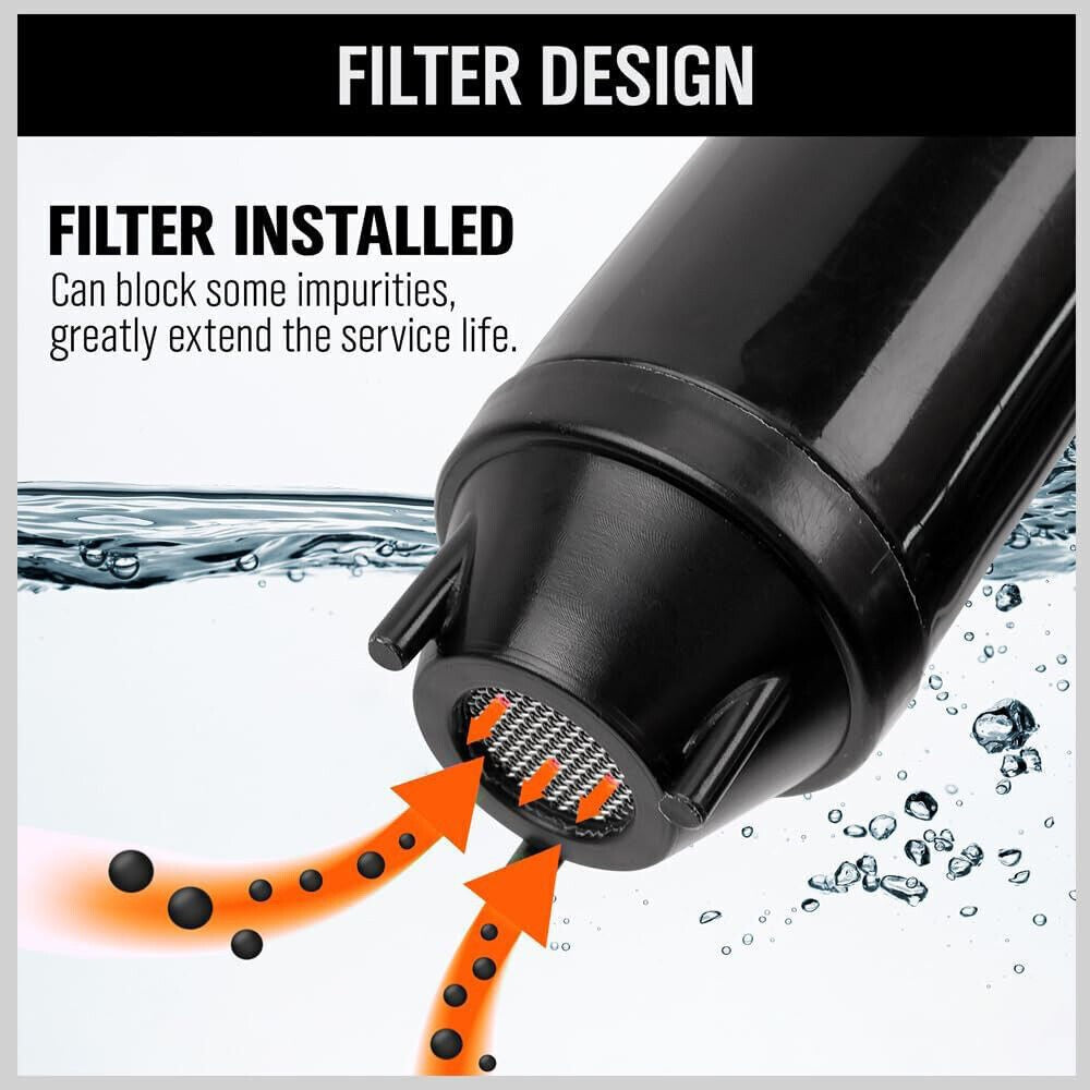 2.5 Gallons Electric Syphon Pump Battery Operated Petrol Oil Water Fuel Transfer