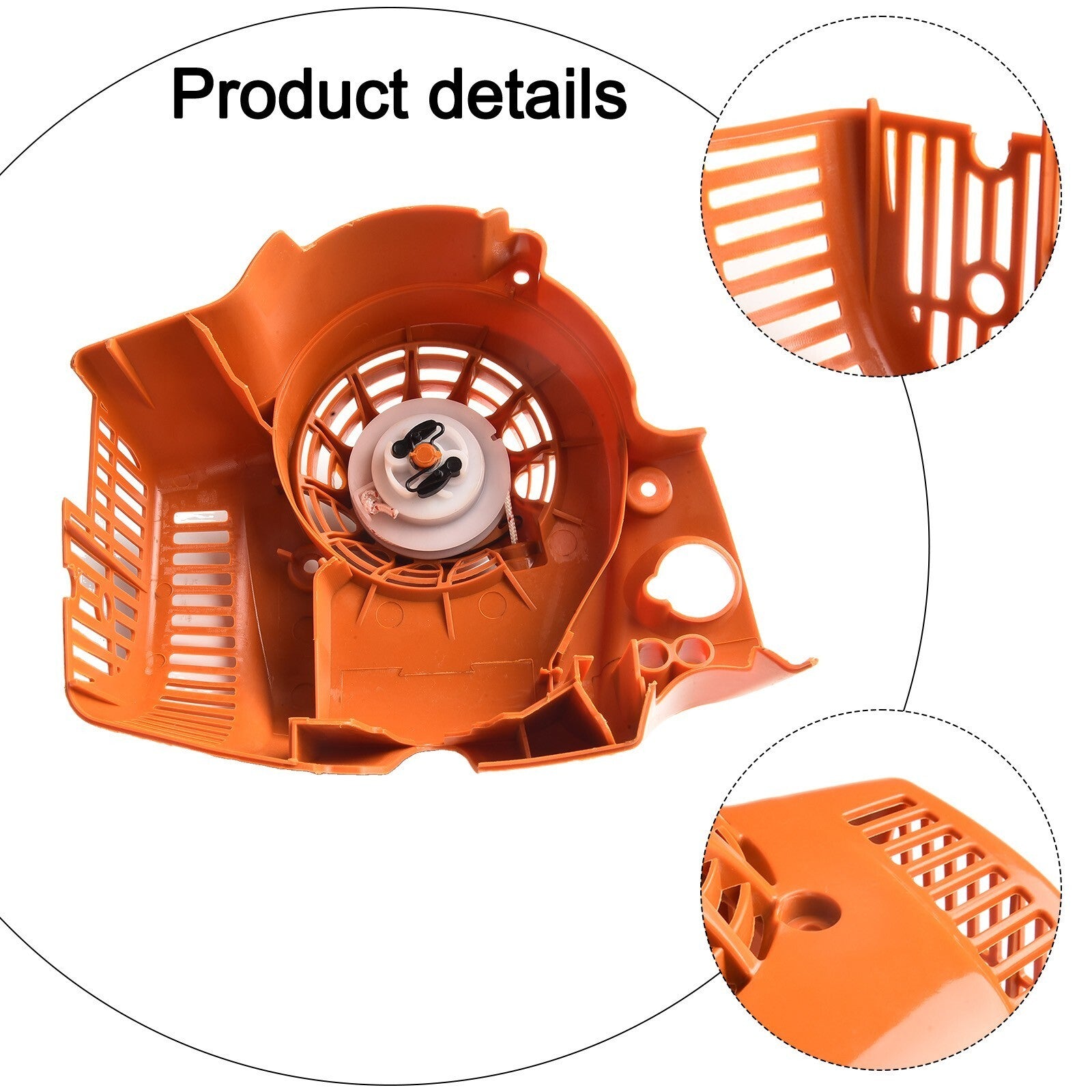 User friendly Recoil Pull Starter Rewind for STIHL bg86 bg86c bg56 bg56c sh86