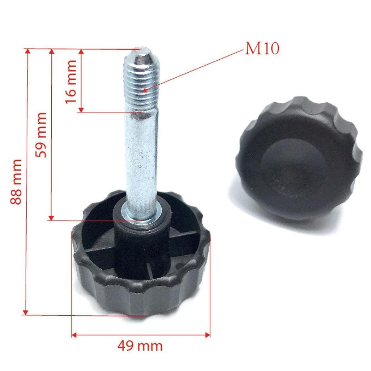 Replacement Screw for Fitness Equipment, Bolt Knob for Home Training
