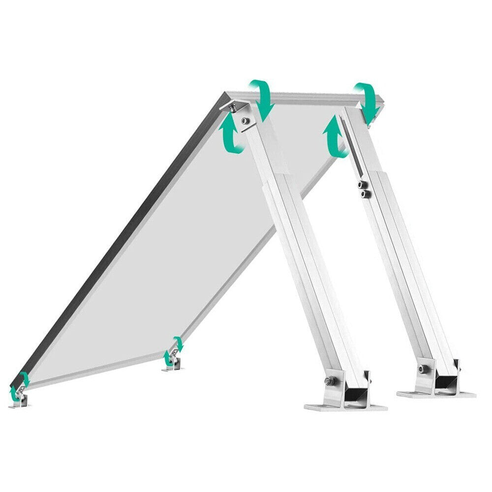 Solar Panel Mounting Bracket Adjustable Angle Tilt Mount Fixing Wall Roof UK