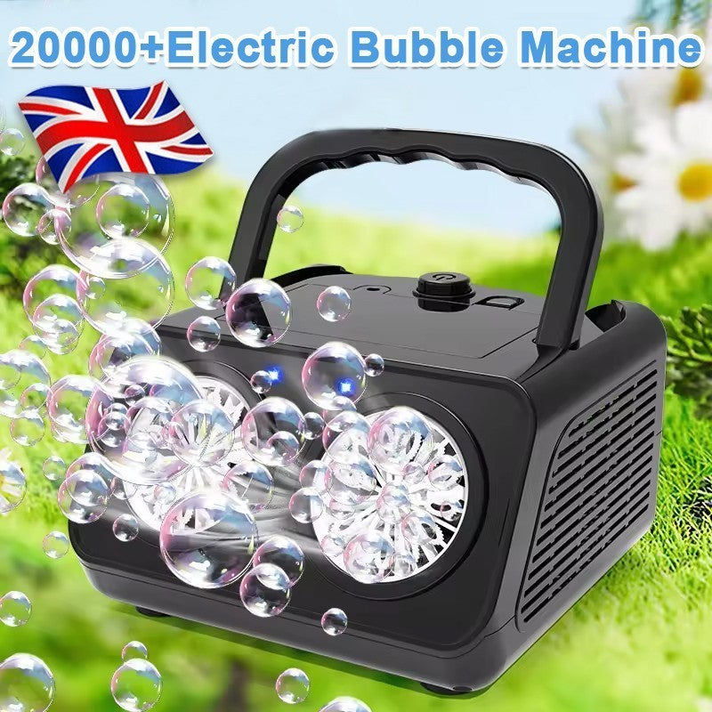 Automatic Bubble Machine Electric Bubble Makers Bubble Blower for Outdoor Party
