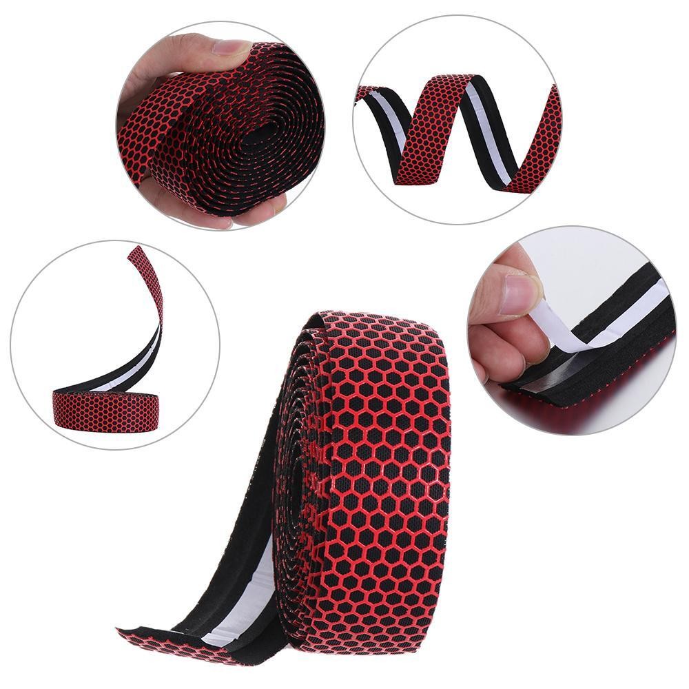 Silica Gel Shock Handle Absorption Bike Handlebar MTB Road Bicycle Tape Wrap