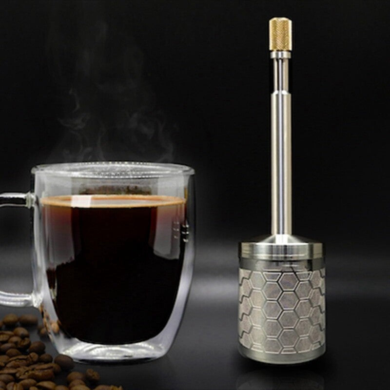 Portable French Coffee and Tea Final Press Maker Coffee Reusable Full Bodi