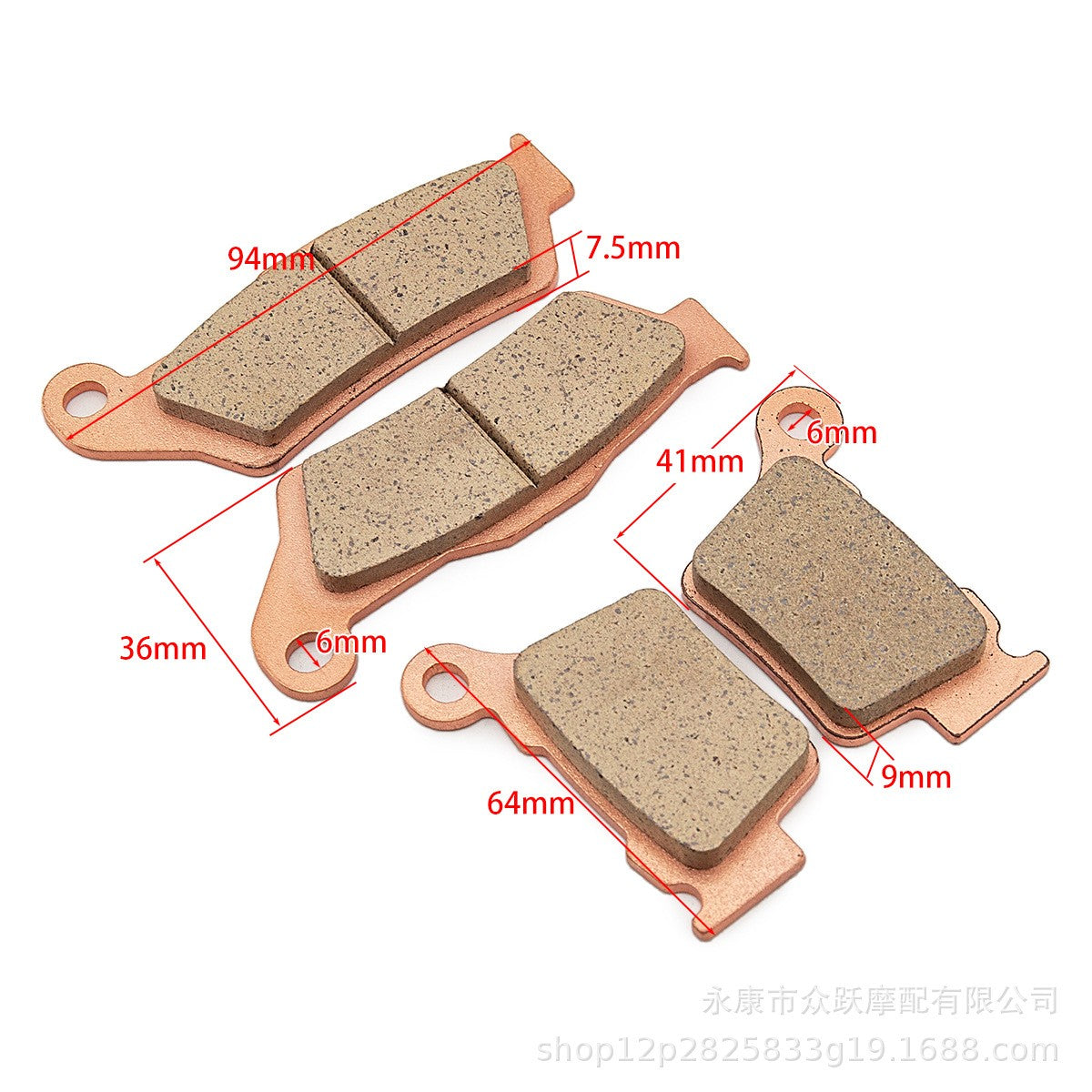 FRONT & REAR BRAKE PADS SET FIT KTM SX SXF EXC EXCF 125 150 250 300 350 450